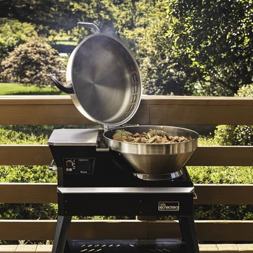 recteq Pellet Grill RT-380BD Bullseye Deluxe, WiFi Enabled Electric Pellet Smoker Grill, BBQ Outdoor, Smoke, Sear, and More