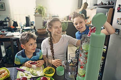Fizzpod Home Soda Maker | Carbonated Beverage & Sparkling Water Maker | Includes 3 Bottles (32 oz./each) , 3 Caps, 1 Carbonator Cap and Manual | Make Homemade Sparkling Water, Carbonated Juice, Coffee, Tea & Cocktail Drinks Fruit Infused