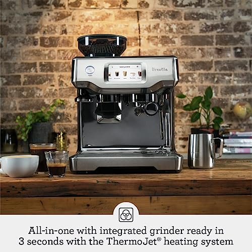 Breville Barista Touch Espresso Machine BES880BSS, Brushed Stainless Steel
