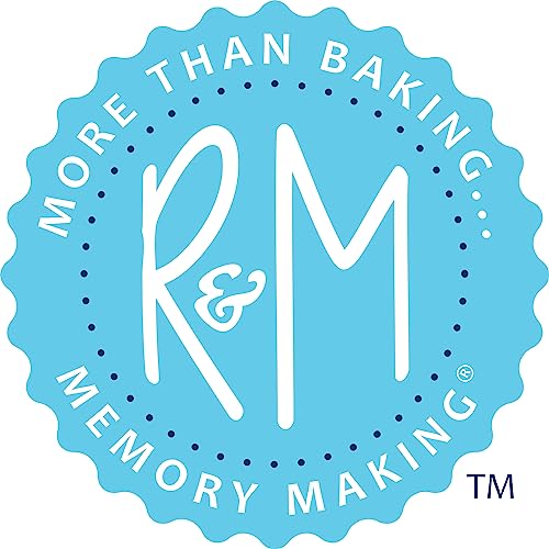 R&M International 2246 Junior 12-Piece Bakeware Set, Includes Pan, Rolling Pin, Tools and Cookie Cutters