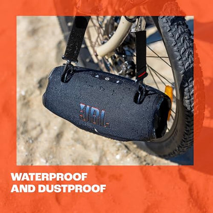 JBL Xtreme 4 - Portable Bluetooth Speaker, Powerful Sound and Deep Bass, IP67 Waterproof, 24 Hours of Playtime, Powerbank, Auracast for Multi-Speaker Pairing (Black)
