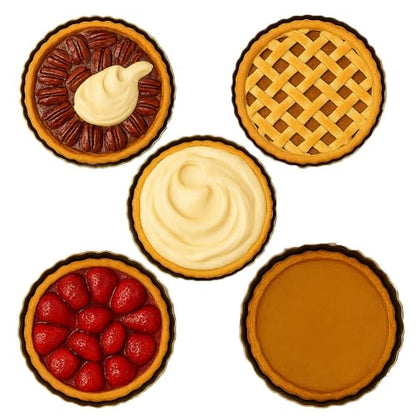 UWILLION 9.5 Inch Tart Pan 2.2 Inch Deep, Non-Stick Round Quiche Pan with Removable Bottom, Durable Carbon Steel Pie Pan for Cakes, Tarts, Pies and Mousse