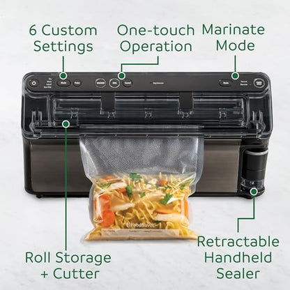 FoodSaver Elite All-in-One Liquid+™ Vacuum Sealer with Bags