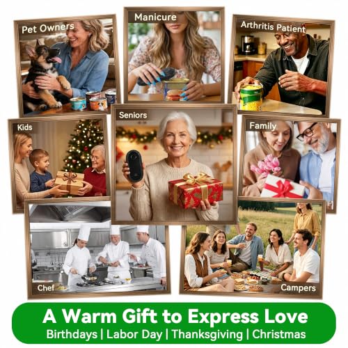 YitaiElite Electric Can Opener, Automatic Smooth Edge for Kitchen Seniors