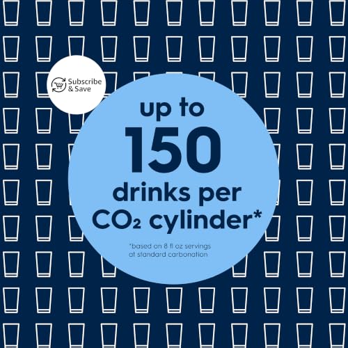 Sodastream Fresh | Soda Machine Sparkling Water Maker Value Bundle (Black) With 2x 60L CO2 Canisters, 1x Carbonating Bottle, 1x Fizz & Go Cool Metal Bottle (Storm) and 3x Zero Flavors