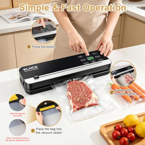 KLUCZ 85kPa Vacuum Sealer Machine