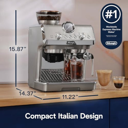 De'Longhi La Specialista Arte Evo Espresso Machine with Coffee Grinder