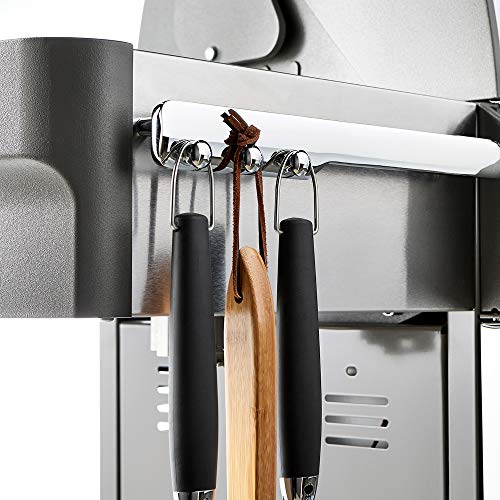 Weber Summit E-470 4-Burner Natural Gas Grill, Black