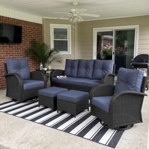 LayinSun 6 Pieces Outdoor Patio Furniture Set