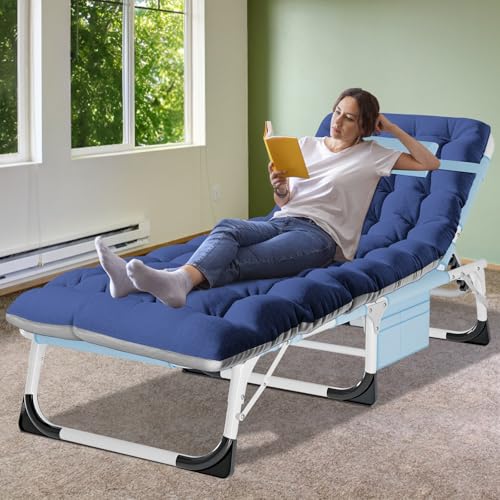 ABORON 3-in-1 Tanning Chair, 5-Position with Face and Arm Holes