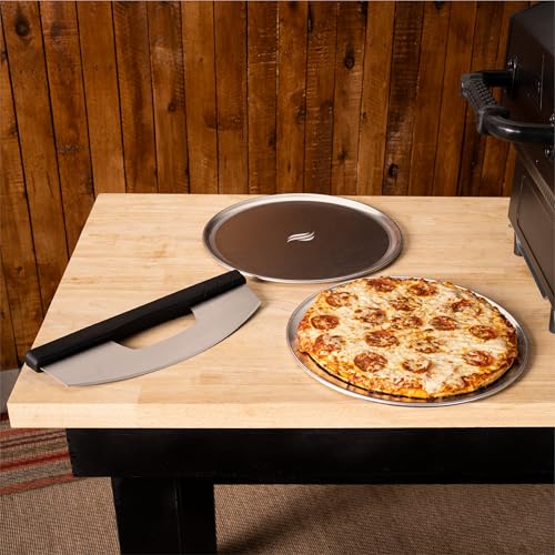 BLACKSTONE Pizza Basics Tool Kit with Pizza Peel, Cutter and Pans and Heat Resistant Handles