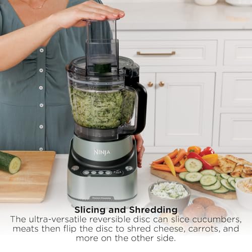 Ninja PrecisionPro Food Processor & Dough Mixer, 1000PW, 9-Cup, BZ601