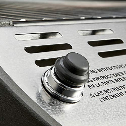 Weber Summit E-470 4-Burner Natural Gas Grill, Black