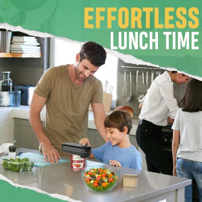 One Touch Electric Can Opener with Smooth Edge