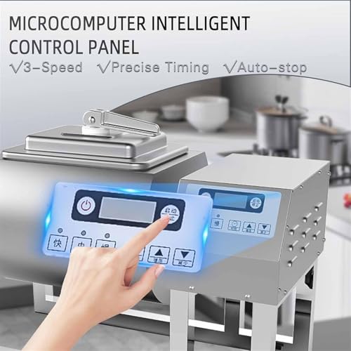 Meat Tumbler Marinating Machine, 36lb/18l Automatic Electric Hamburger Pickling Machine, 1-99minutes Timer Setting,Vacuum Tumbler Marinator,For Beef Pork Mutton