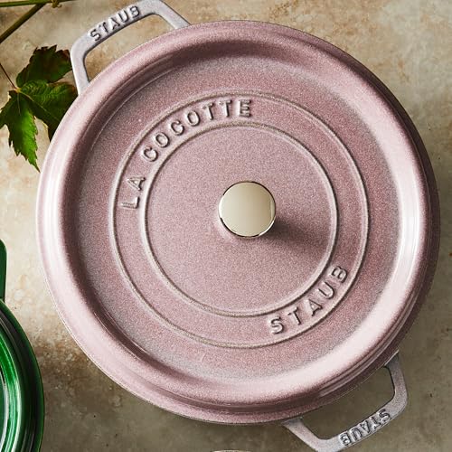 Staub Cast Iron 4-qt Round Dutch Oven - Lilac