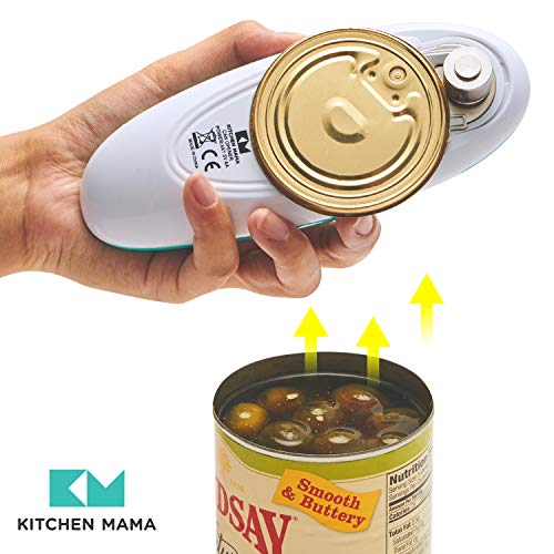 Kitchen Mama Auto Electric Can Opener, Teal