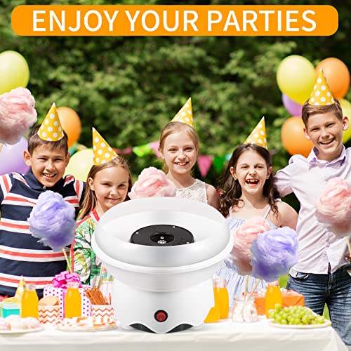 Cotton Candy Maker for Christmas Gifts, Birthday Party, Easy to Use & Clean