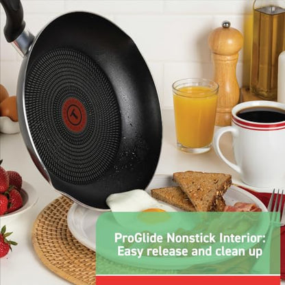 T-fal Initiatives Nonstick Stockpot 8 Quart Oven Safe 350F Cookware, Pots and Pans, Dishwasher Safe Black