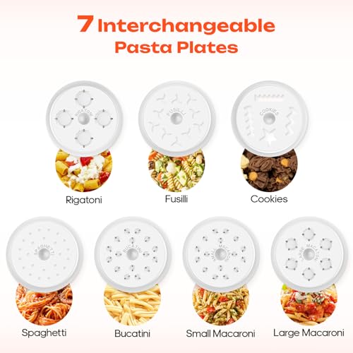 HOZODO Gourmet Pasta Press Attachment for KitchenAid Stand Mixers