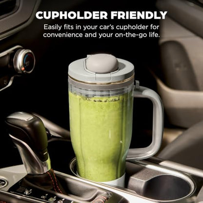 Ninja BlendBOSS Personal Blender, Amazon Exclusive Bone & Champagne