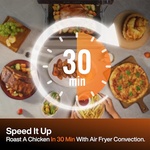 Typhur Sync Air Fryer Oven, Smart AI Wireless Probe, 360° Turbo Convection