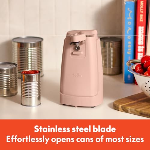 bella Electric Can Opener, Automatic One-Touch, Blossom