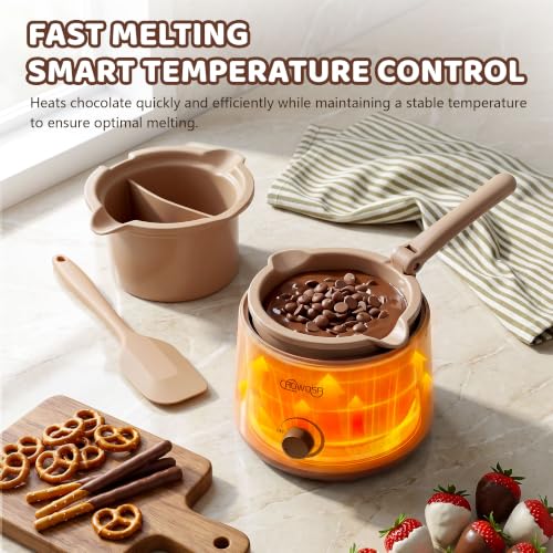 Chocolate Melting Pot for Chocolate Melts Candy DIY, Parties & Fondue