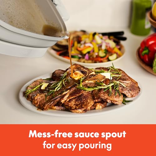 bella Fits-Anywhere™ SAUTE XL Make & Take Skillet, Non-Toxic, Oatmilk