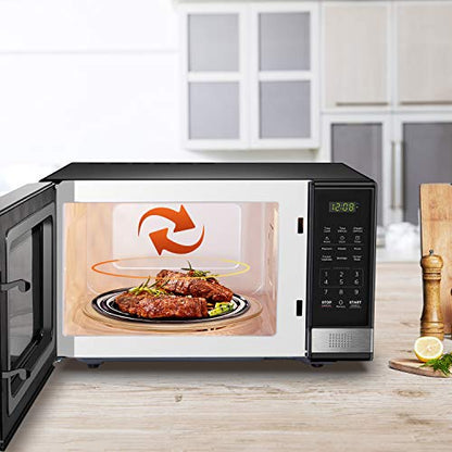 BLACK+DECKER Microwave Oven Countertop, 1.1 Cu.Ft, 1000W, Stainless Steel