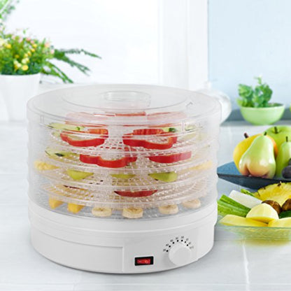 Westinghouse Food Dehydrator, Beef Jerky Maker, Food Preservation Device, Food Dehydration Machine, Dried Fruits and Vegetables Maker, Countertop Small Kitchen Appliance, WFD101W