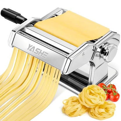YASHE 3-in-1 Pasta Maker Machine with Adjustable Thickness