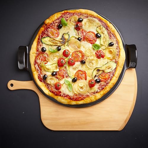 Emile Henry 2-Piece Pizza Set | Charcoal