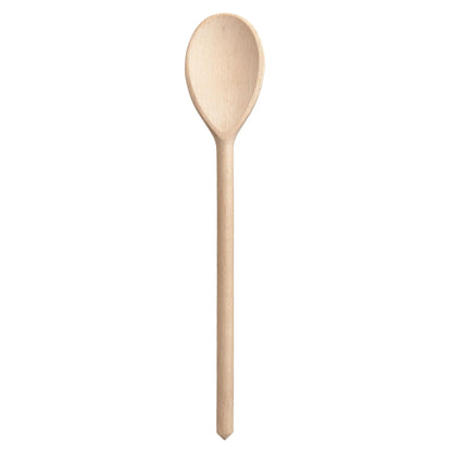 HIC Kitchen Wooden Spoon, FSC-Certified Beechwood, 12-Inch