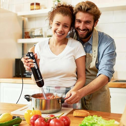 Djecak Orla Upgraded 700W Immersion Hand Blender, Black