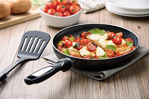 Alpine Cuisine Fry Pan 13-Inch Nonstick Coating Gray, Frying Pans Nonstick for Stove with Stay Cool & Comfortable Handle, Durable Nonstick Cookware, Ideal for Family