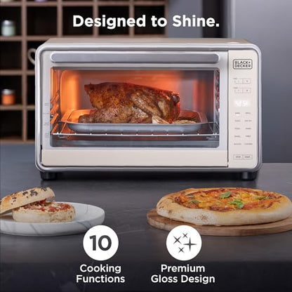 BLACK+DECKER Crisp 'N Bake Pro 6-Slice Digital Air Fry Oven