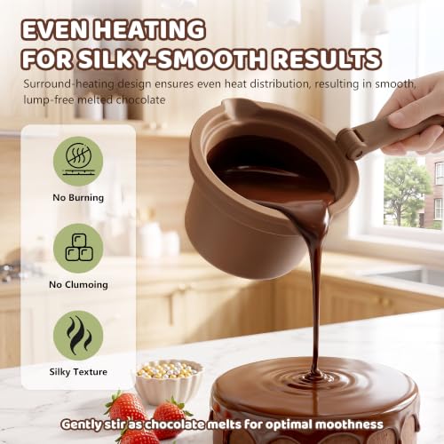 Chocolate Melting Pot for Chocolate Melts Candy DIY, Parties & Fondue