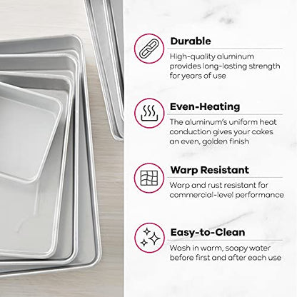 Wilton 2105-8213 Performance Pans 12 Inch Cake Pan, Square