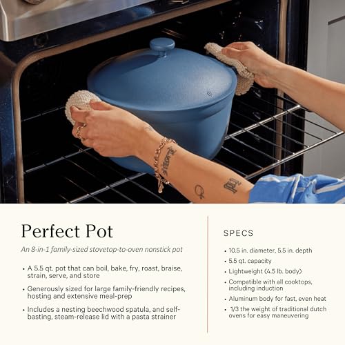 Our Place Cookware Set - 13-Piece Kit Including the Always Pan, Perfect Pot and Spatulas | Multifunctional, Toxin-Free Nonstick | Heat Safe up to 450°F | Oven, Stove, Induction Compatible | Steam