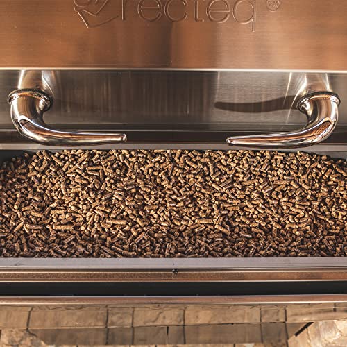 recteq Ultimate Premium Hardwood Grilling Cooking Pellet Barbecue BBQ Grill Smoker Blend with Red Oak, White Oak, Hickory Wood Pellets for Smokers, 40 Pound Bag