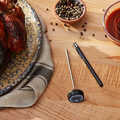 Outset F800 Instant-Read Digital Thermometer,Black