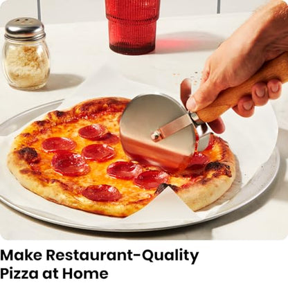 CHEFMAN Indoor Pizza Oven - Makes 12 Inch Pizzas in Minutes, Heats up to 800°F - Countertop Electric Maker with 5 Touchscreen Presets, Pizza Stone and Peel Included - Stainless Black