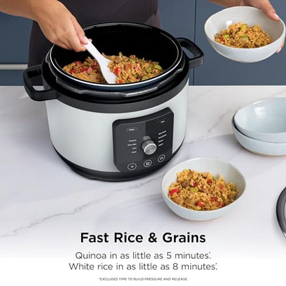 Ninja® HyperHeat™ 9-in-1 Pressure Cooker, 6.5-qt, White, PC201WH