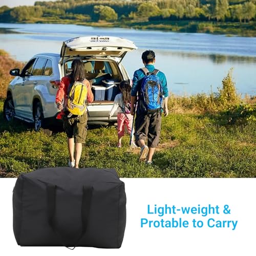 Hipicute Inflatable Movie Projector Screen 17Ft, Outdoor Movie Screen with Quiet Air Blower & Storage Bag, Supports Front/Rear Projection, Easy Setup, Ideal for Home Theater, Movie Nights