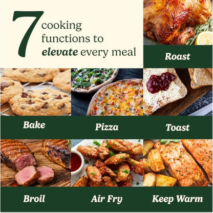 Cuisinart Air Fryer Toaster Oven, Artisan French-Door Design, 7 Functions
