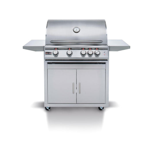 Blaze Premium LTE Marine Grade 32-Inch 4-Burner Propane Grill w/Rear Infrared Burner & Grill Lights
