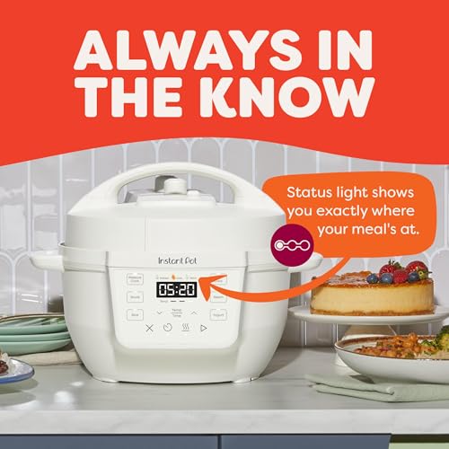 Instant Pot Rio Mini 4 Qt 7-in-1 Electric Pressure Cooker, Sea Salt