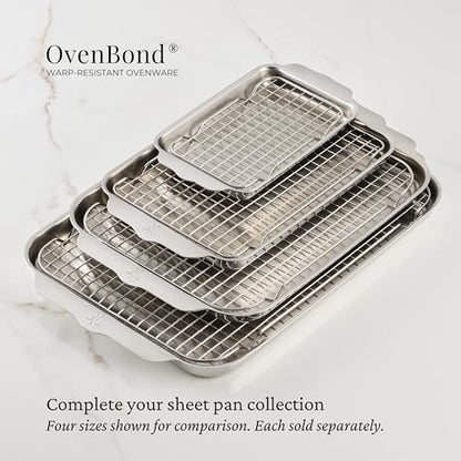 Hestan Provisions OvenBond 7-Piece Gourmet Essentials Trii-Ply Stainless Steel Set