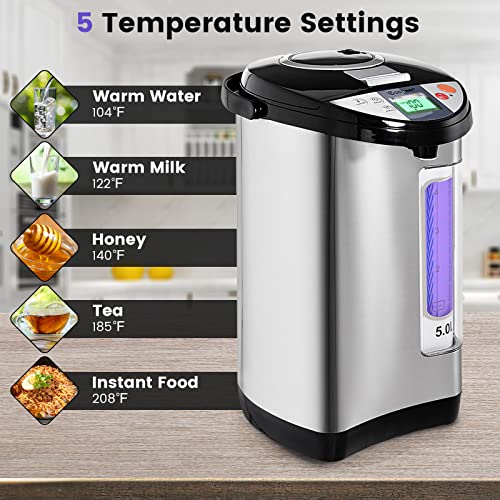 COSTWAY Instant Electric Hot Water Boiler and Warmer